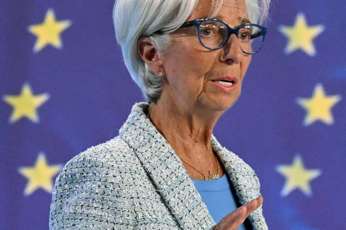 Asked about a potential takeover of Commerzbank by UniCredit, Lagarde told lawmakers in the European Parliament that if such steps produce larger and more agile institutions, they can have “lots of benefits.”