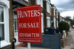 The number of homes available to purchase in the UK hit a 12-year high in August.
