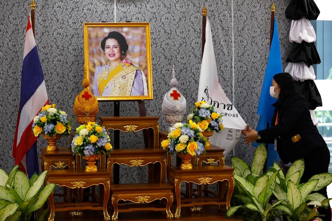 The former Queen Sirikit carved a dual reputation as a glittering fashionista and the nation’s caring mother figure.