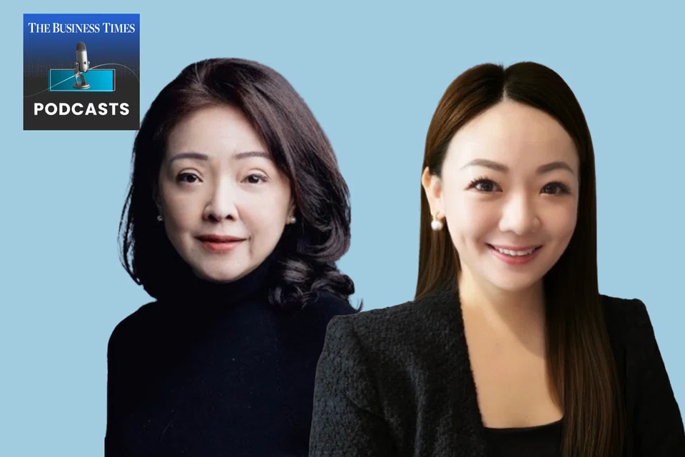 Stella Lau, managing director, wealth management (Greater China), Lighthouse Canton (left); and Charlene Lin, managing director, strategic growth (North Asia and Southeast Asia), Lighthouse Canton (right).