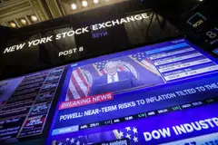 The Dow Jones Industrial Average fell 74.37 points, or 0.16 per cent, to 47,632.00 on Wednesday.