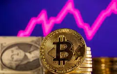 Bitcoin slid more than 5.5 per cent to US$59,961 in the Asia session as the US dollar rose broadly. 