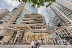 The freehold 388 George Street is located in Sydney's central business district.