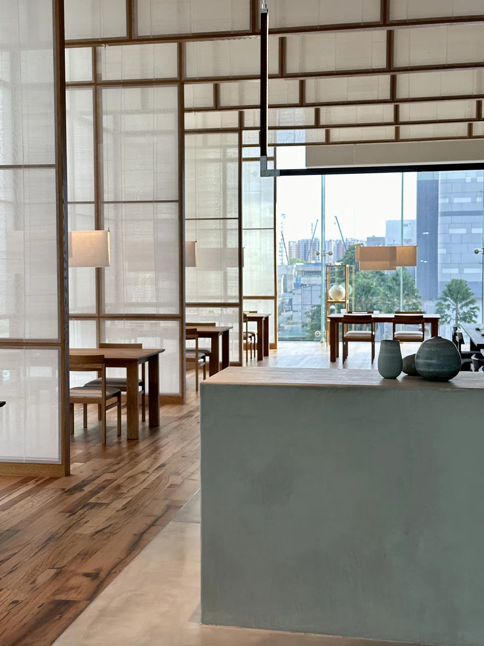 Na Oh's minimalist interiors.