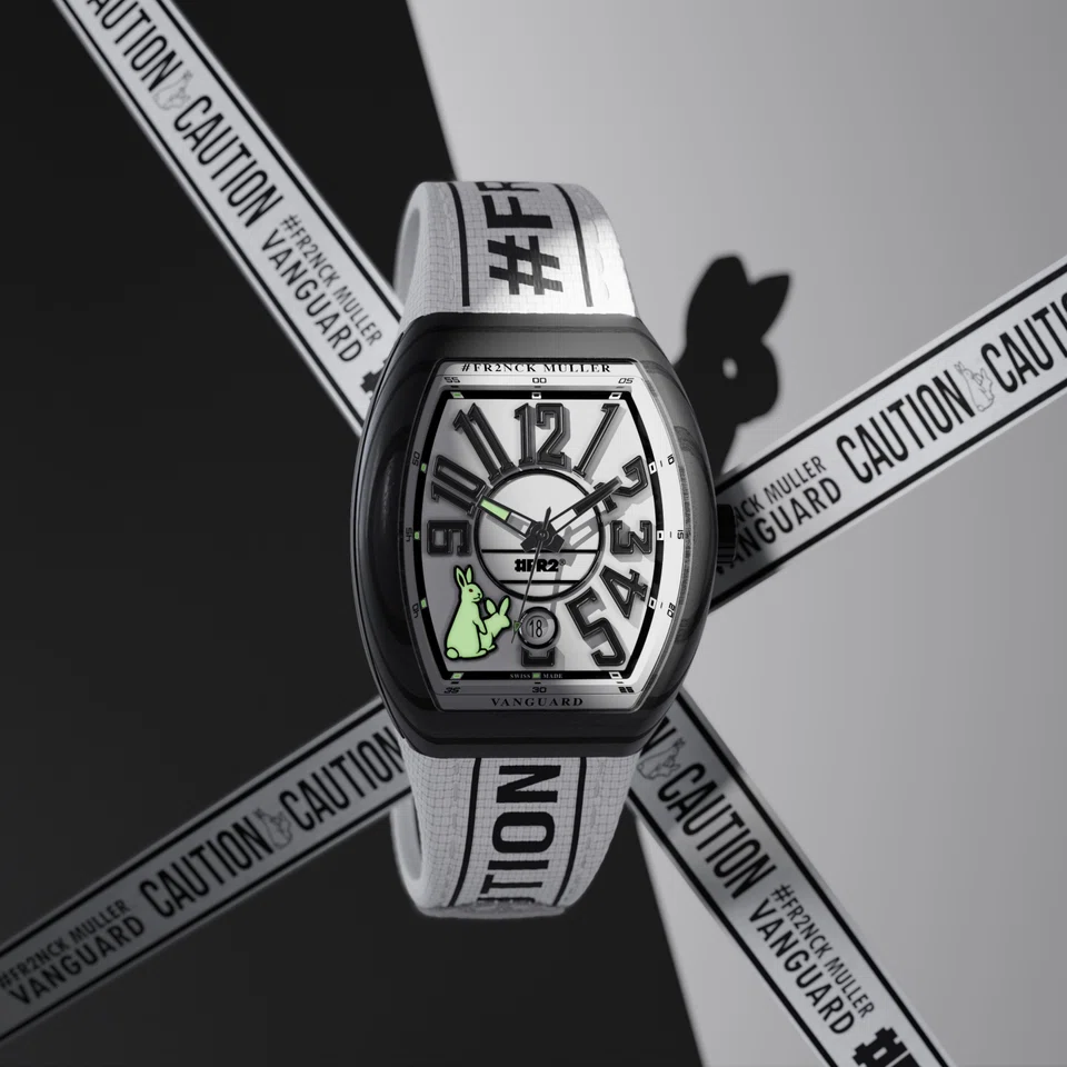 The #FR2NCK Muller Vanguard is a limited edition of 800 pieces.