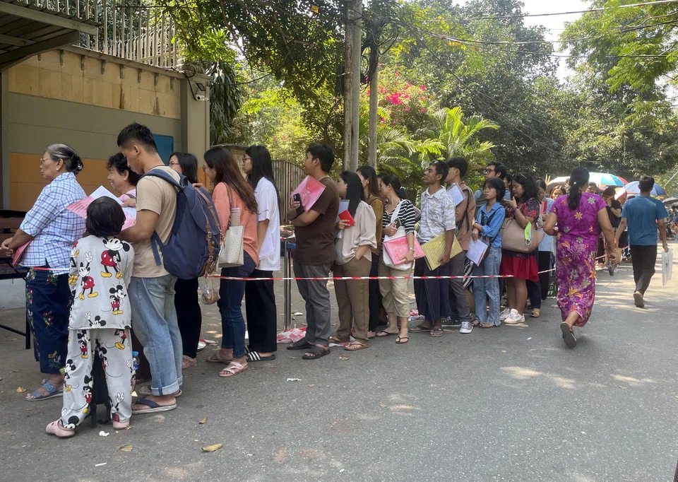 The Thai embassy in Yangon has been swamped with young men and women seeking visas to get out of Myanmar since the announcement last Saturday that the “People’s Military Service Law” would be brought into force.