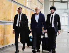 Former transport minister S Iswaran is defended by a team of lawyers led by Senior Counsel Davinder Singh, who has previously acted for former prime ministers Lee Kuan Yew and Lee Hsien Loong in civil lawsuits. 