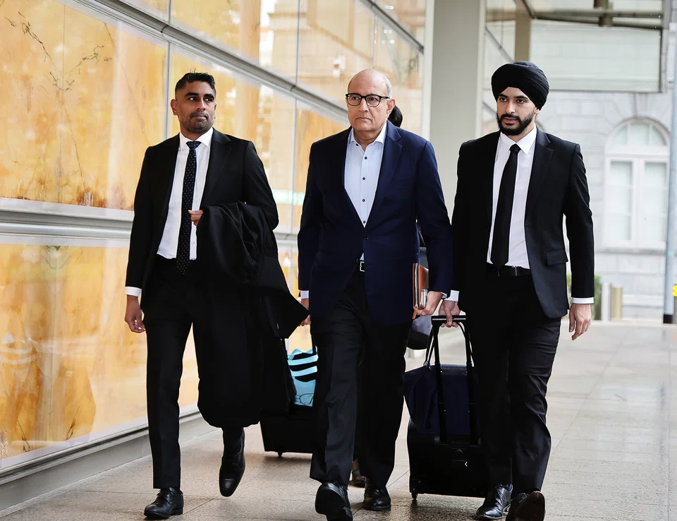 Former transport minister S Iswaran is defended by a team of lawyers led by Senior Counsel Davinder Singh, who has previously acted for former prime ministers Lee Kuan Yew and Lee Hsien Loong in civil lawsuits. 