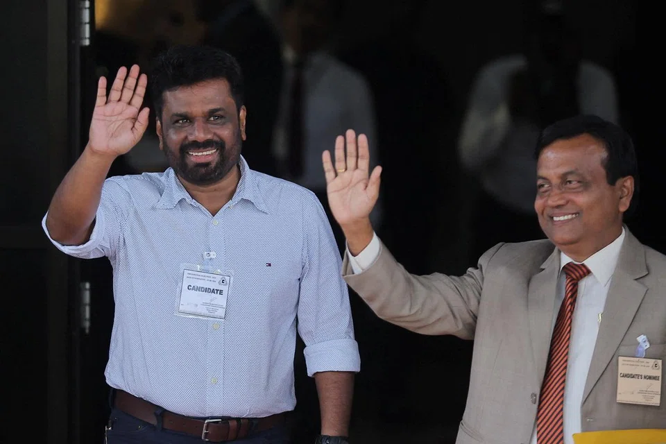 Anura Kumara Dissanayake, party leader of the National People's Power.