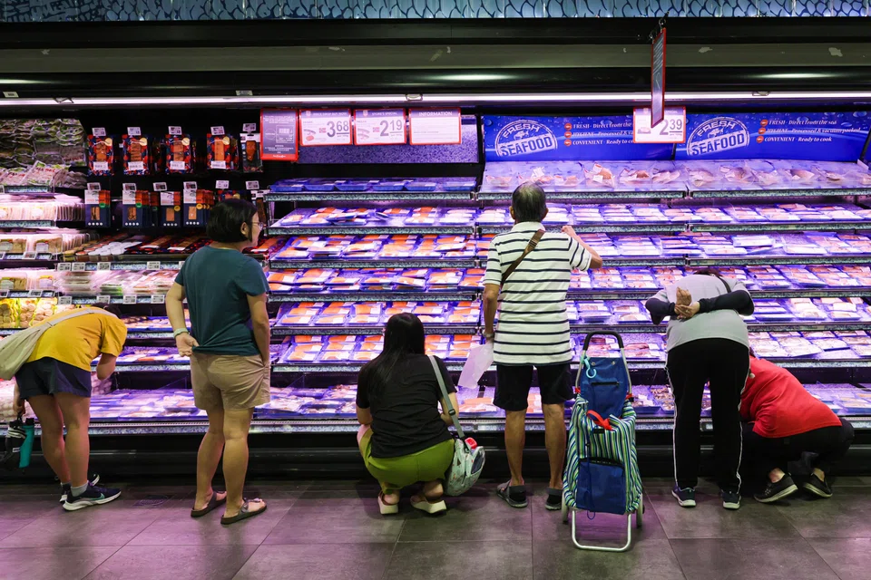 Food inflation is 2.7 per cent, the same as the month before, as rises in non-cooked food prices were offset by a fall in food services inflation.