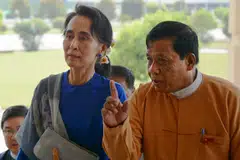 Suu Kyi, a Nobel Peace Prize laureate, was detained after a 2021 military coup, which ousted her elected civilian government and sparked a civil war. 