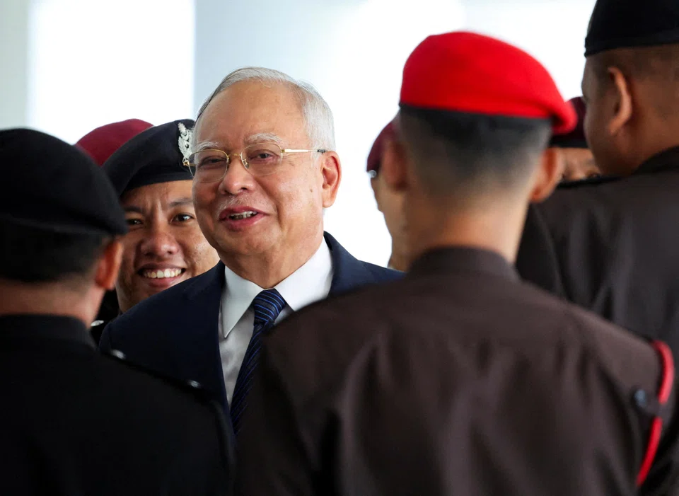 Najib Razak, seen here in April 2024, has been serving a six-year jail sentence since August 2022.