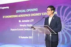 EDB managing director Jermaine Loy said Singapore  accounts for 10% of global MRO output, and close to 20% of global engine MRO output.