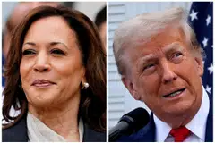 Monday’s findings echoed other recent polls that found a neck-and-neck race in the seven battleground states even as Harris holds an edge nationwide, according to some surveys.