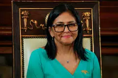 The US is also demanding that Venezuela, led by interim leader Delcy Rodriguez (pictured), reduce its relationships with China, Russia, Iran and Cuba, ABC reported.
