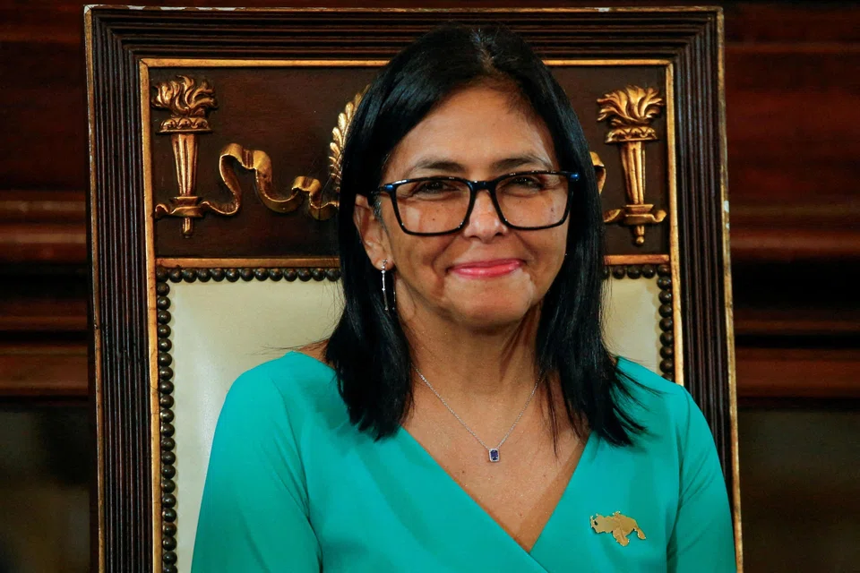The US is also demanding that Venezuela, led by interim leader Delcy Rodriguez (pictured), reduce its relationships with China, Russia, Iran and Cuba, ABC reported.