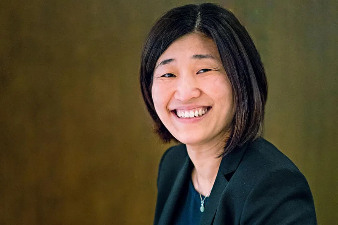 At the top of her game