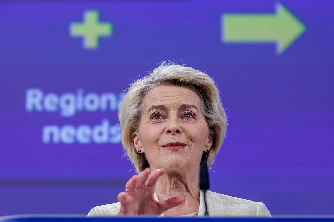 European Commission President Ursula von der Leyen said this month that the EU would look to rebalance economic ties with Beijing by demanding it eases market access for European companies and loosens export controls on rare earths.
