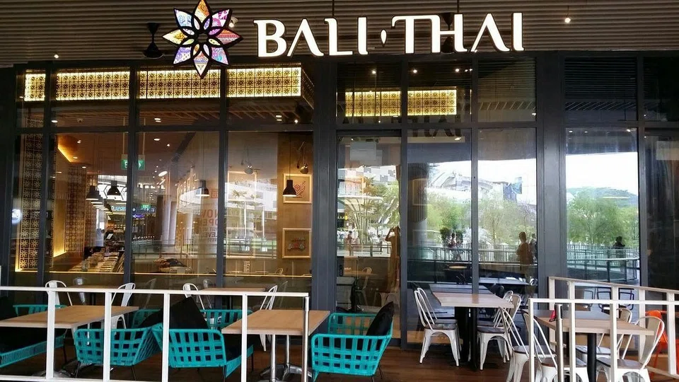 Katrina Group has 20 restaurants in Singapore under six brands, which include Bali Thai. 