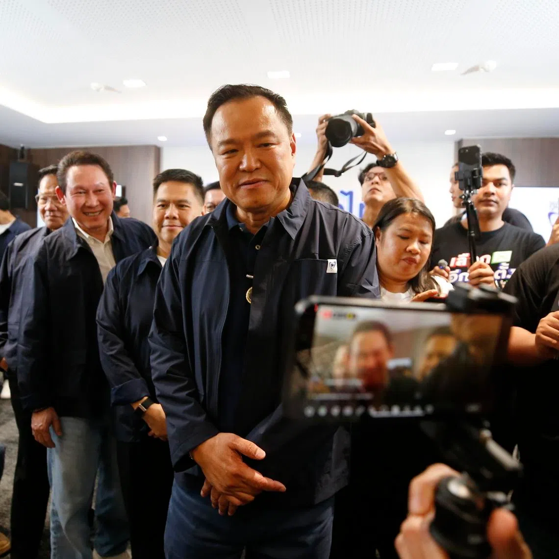 Thailand's caretaker Prime Minister Anutin Charnvirakul led Bhumjaithai Party to a decisive victory at the polls on Sunday.