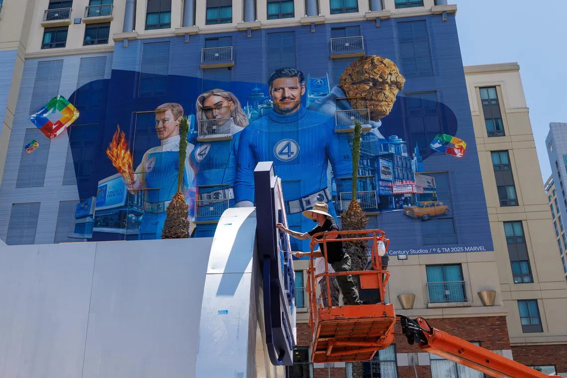 Disney’s 'Fantastic Four: First Steps' introduces Marvel’s first family as they face the cosmic threat of Galactus, an intergalactic planet eater, in a futuristic 1960s-inspired world.