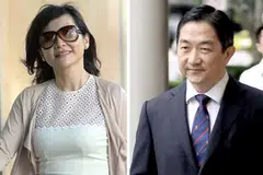 Quah Su-Ling (left) and John Soh Chee Wen are accused of masterminding Singapore’s most serious case of stock market manipulation.