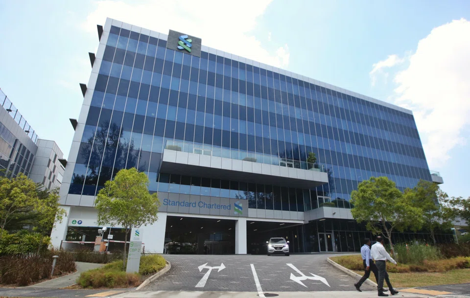 Apart from its Changi Business Park offices (above), StanChart has a city headquarters at Marina Bay Financial Centre.