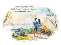 The new rental housing option will serve a niche segment – between the minimum seven-day stay for the prevailing serviced apartment type and the private residential rental market, where most landlords would issue leases of one to two years.