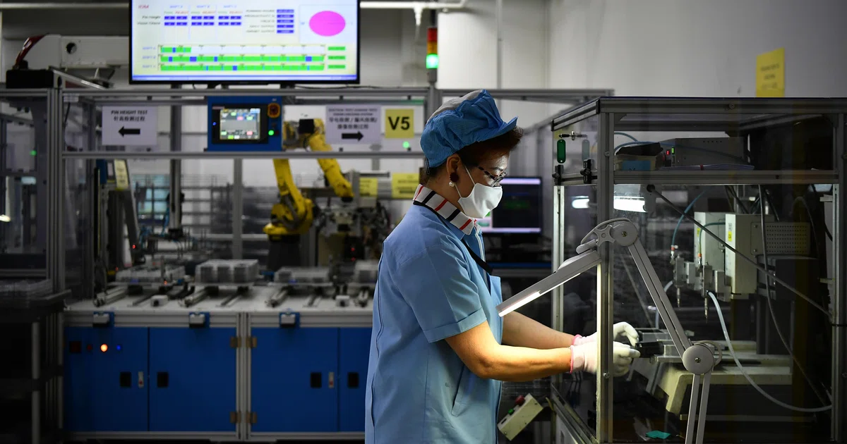 Fall in Singapore’s factory output slows in July, down 0.9% - The ...