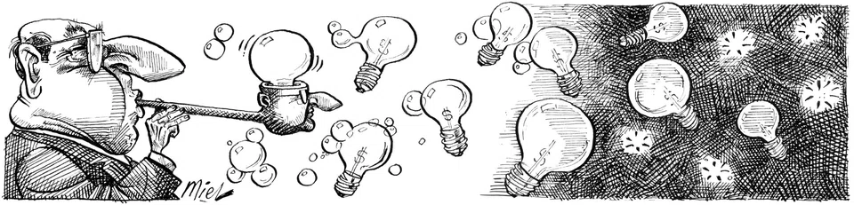 When there is no bear left, it means that the bulls are thoroughly in control of the market and investors are no longer independent and diverse. As a result, markets tend to get prices wrong when investors go in a herd – as in a bubble.