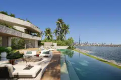 Geode, a luxury residential property developed by Palace Luxury Living, on Jumeirah Bay Island, United Arab Emirates.