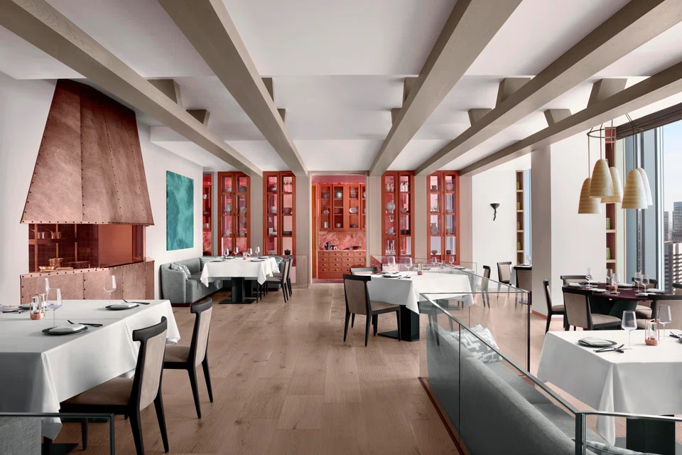 Sefino's dining room at JW Marriott Tokyo.