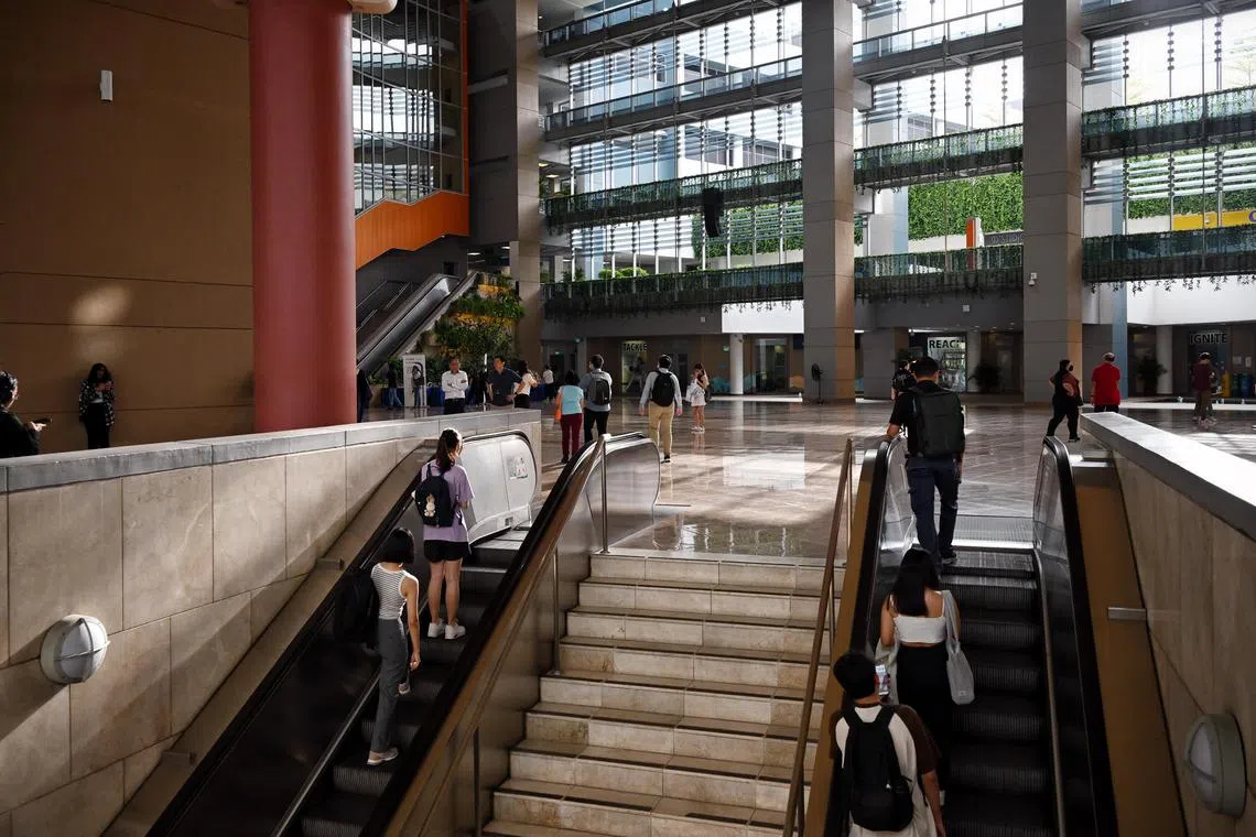 Of some 45 per cent of fresh polytechnic graduates who were economically active in 2024, the full-time permanent employment rate was lower and the unemployment rate was higher, compared to 2023.