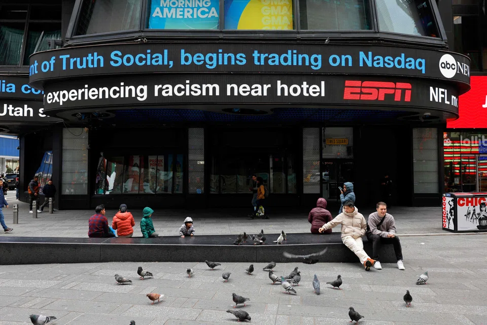 Trump Media & Technology Group, owner of struggling social media platform Truth Social owned by Donald Trump, began trading as a public company on Mar26 at Nasdaq's opening bell under the ticker symbol “DJT".