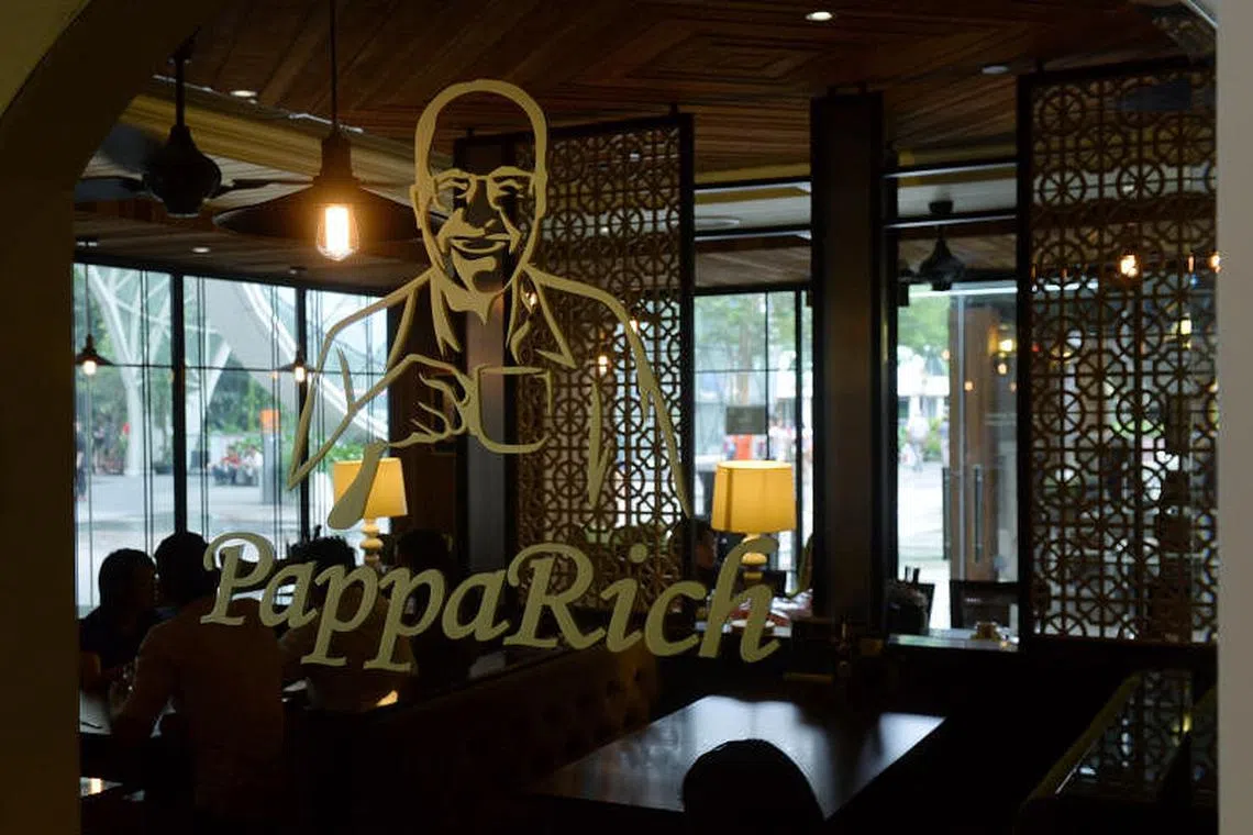 ST Group Food's JV partner Papparich Group Sdn Bhd to wind up