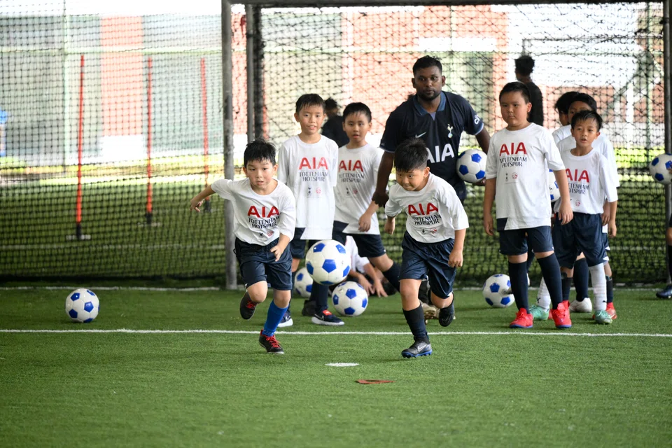 This is the fourth edition of the football clinic, which allows young aspiring footballers the opportunity to learn from Tottenham's development coaches.