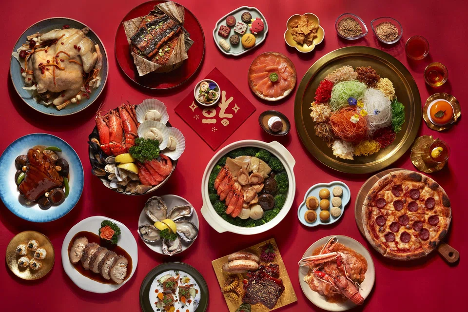 VOCO Orchard's CNY buffet brunch.