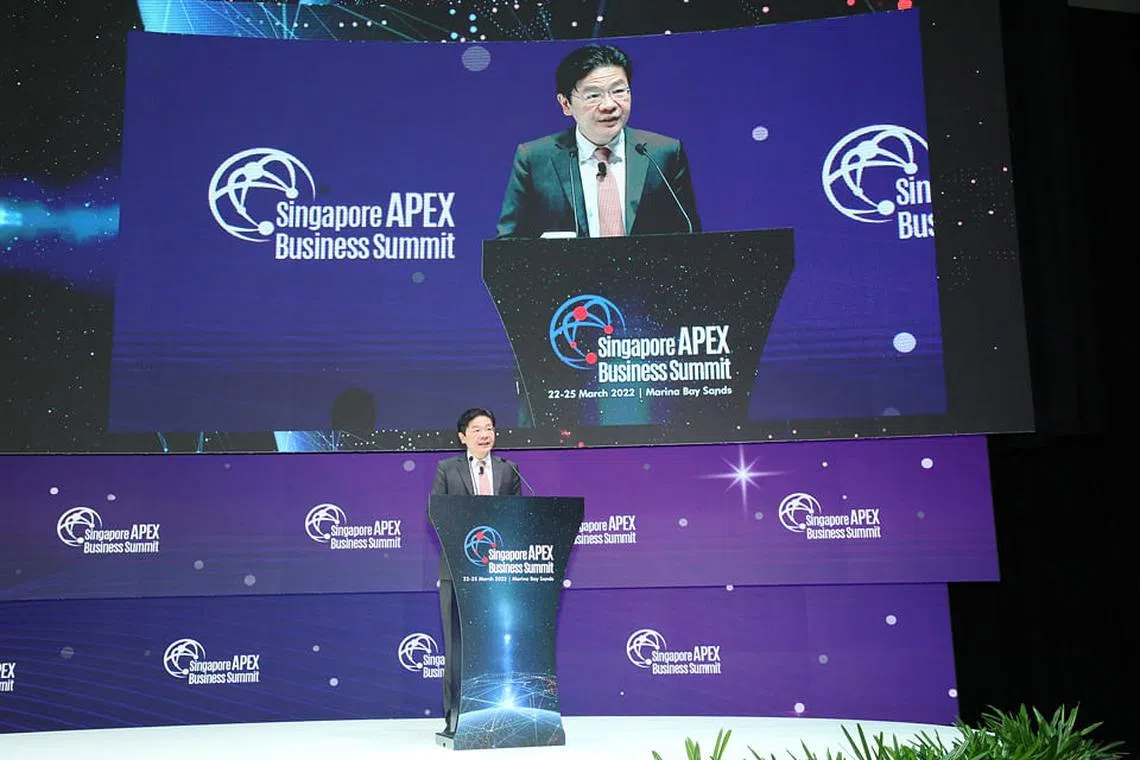 Singapore GDP likely to grow but recession, stagflation not ruled out: Lawrence Wong