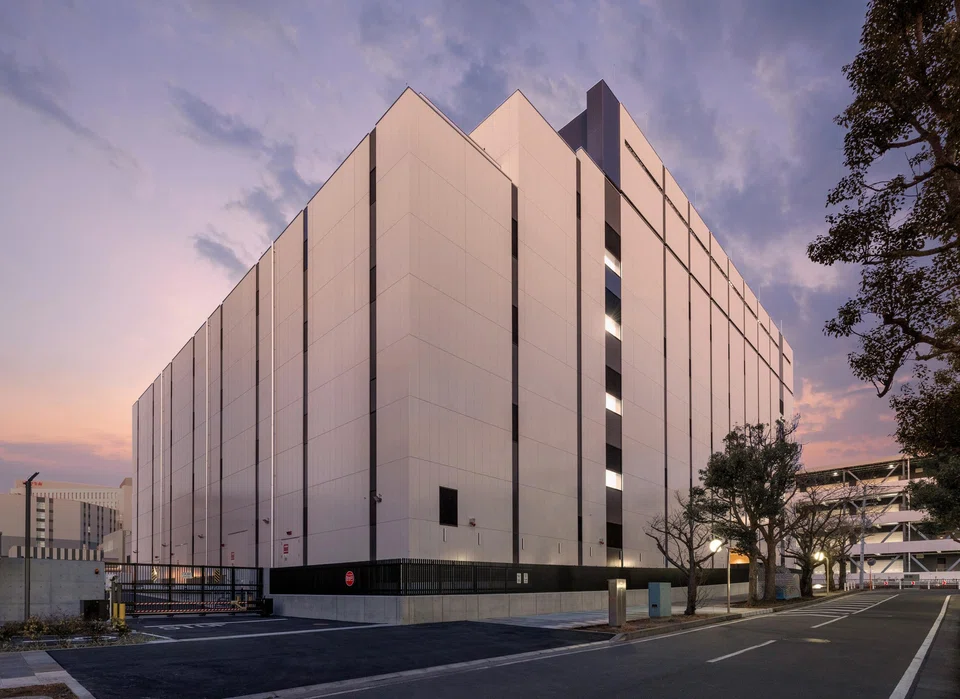 Keppel DC Reit's Tokyo Data Centre 3. The Reit posted stronger earnings in Q1 FY2026, with DPU rising 13.2%.