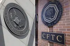 Many countries have a single regulator for financial markets, but in the US the SEC oversees stock and bond activities while the CFTC polices derivatives trading. 