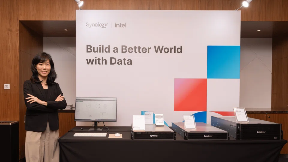 Thachawan Chinchanakarn, Head of Southeast Asia at Synology, with the company’s latest data management solutions
.