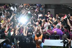 Speaking to the media after the sample count results, Tharman said he was “humbled by the strong endorsement” that he had been given.