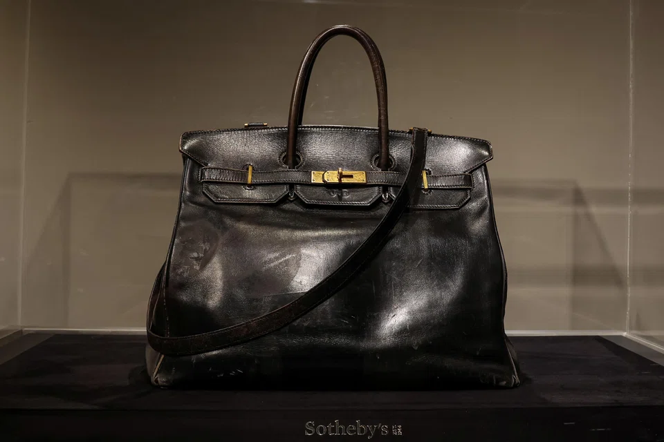 Regular Birkin bags sell for more than US$10,000. 