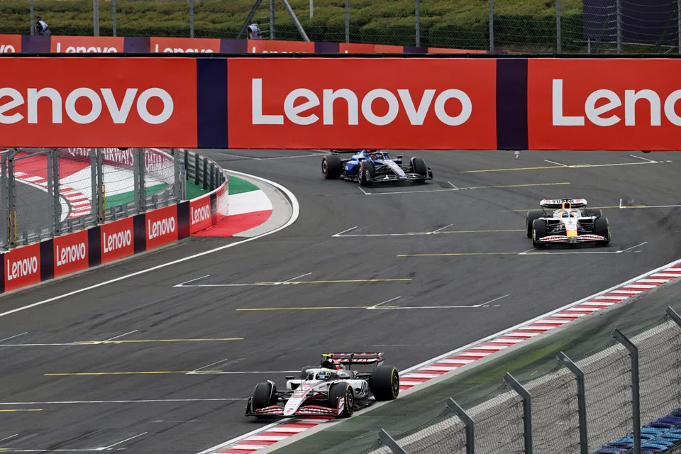 Lenovo is a global partner of F1. The tech company is also the title sponsor for two races each season.