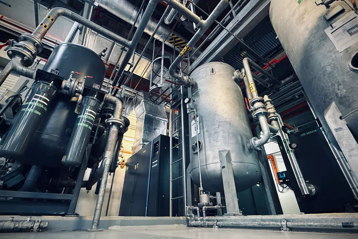 MSD's compressed air system optimisation. The company is aiming to source 100% renewable electricity by 2025.