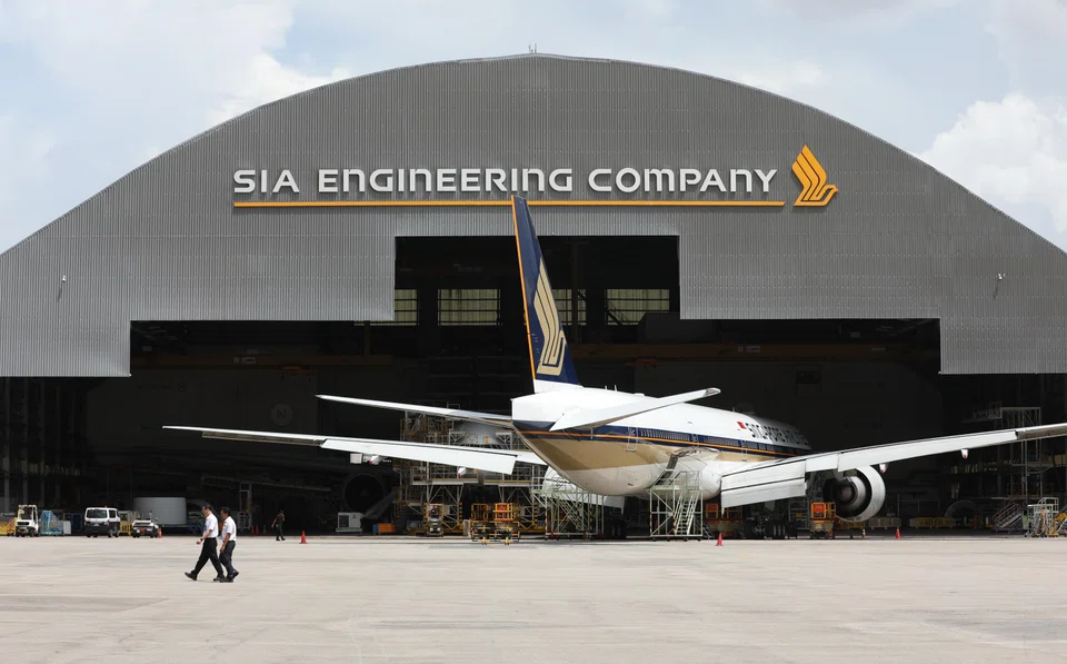 Revenue increased across all units as SIA Engineering's business volume increased on robust demand for aircraft MRO services.