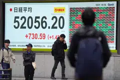 Hong Kong stocks rose with Wellington, Manila and Jakarta shares but Tokyo, Sydney, Singapore, Seoul and Taipei stocks edged down with Shanghai flat.