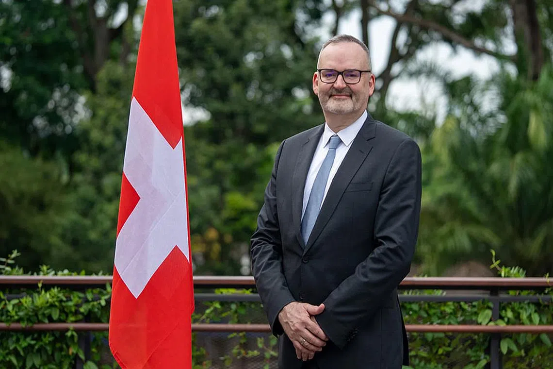 Swiss-Singapore ties growing stronger: envoy