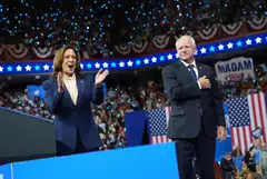 Kamala Harris has made big gains since replacing the president at the top of the ticket and naming running mate Tim Walz. 