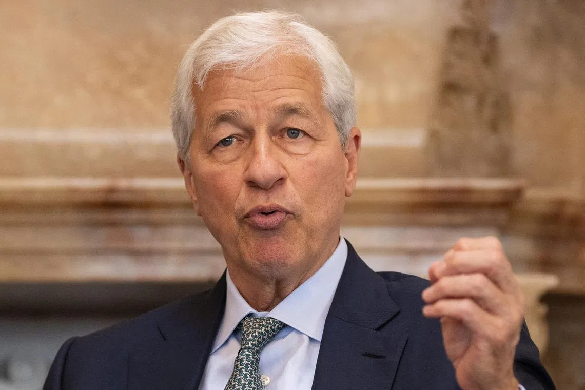 JPMorgan Chase chief executive officer Jamie Dimon sees more threats than ever. 